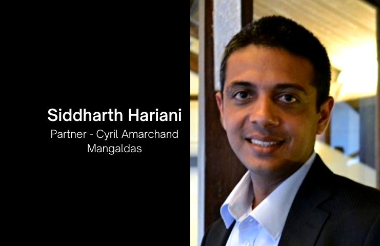 सिद्धार्थ हरियानी (Siddharth Hariani) अपने कॉर्पोरेट अभ्यास में एक भागीदार के रूप में सिरिल अमरचंद मंगलदास से जुड़े
